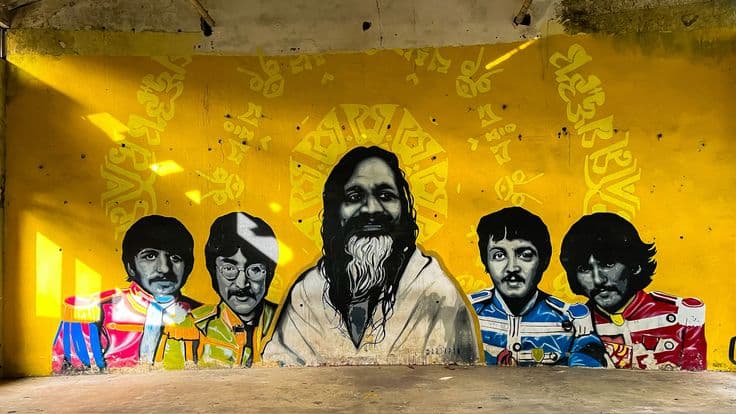 Beatles Ashram Circle